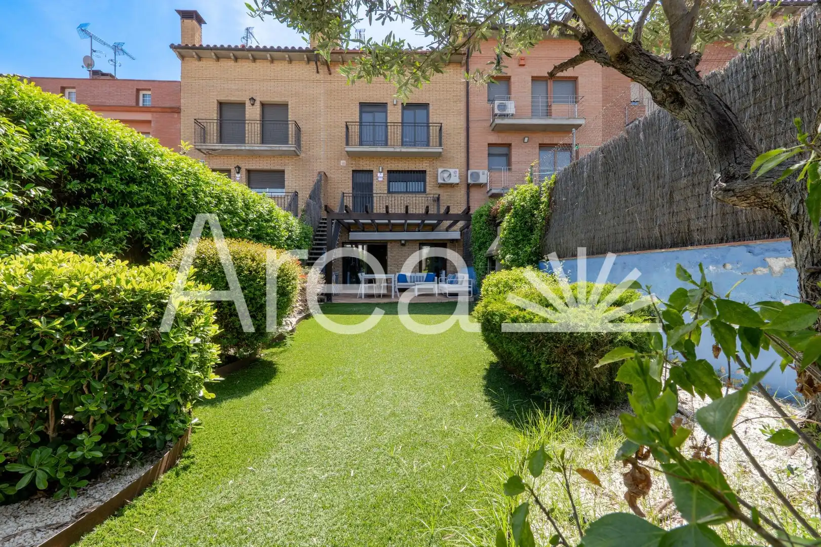 Jardín de Casa adosada en venta en Mataró con Aire acondicionado, Calefacción y Jardín privado