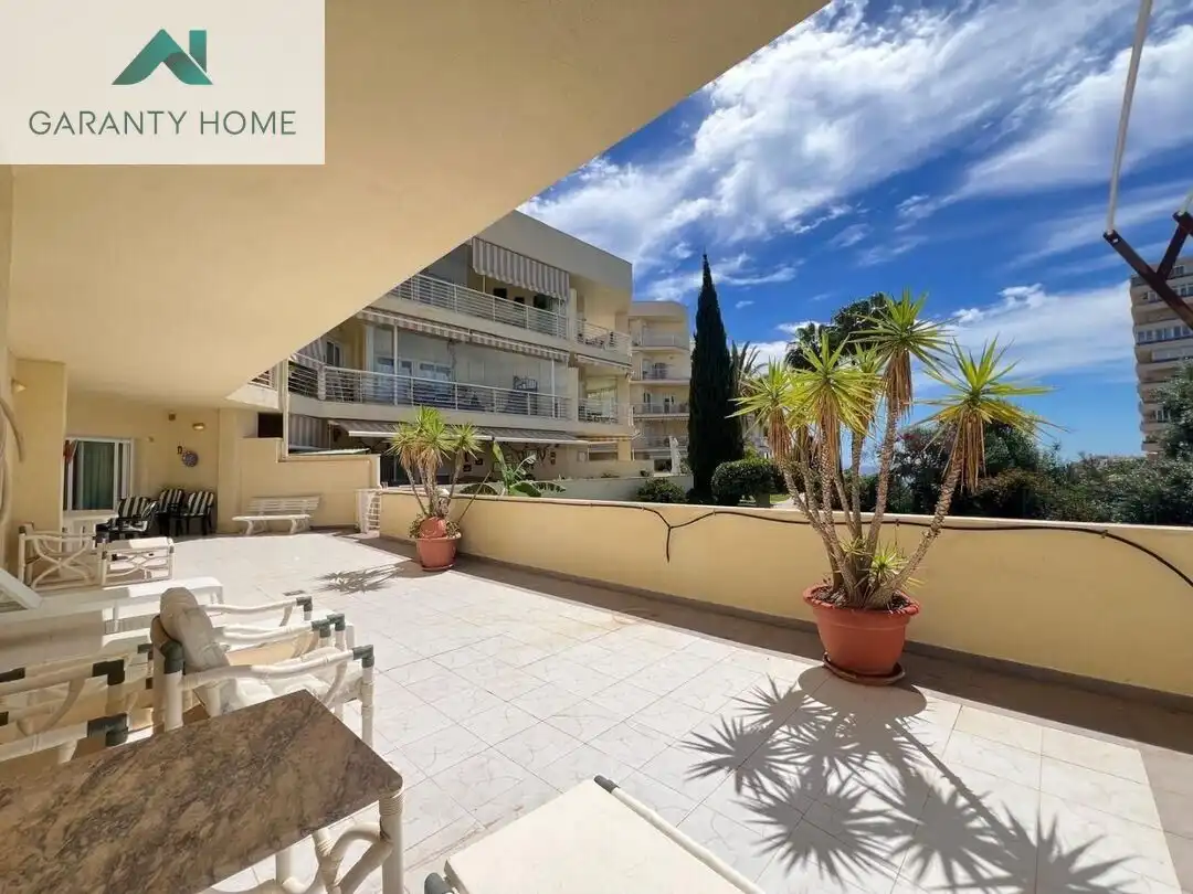 Exterior view of Flat for rent in Benalmádena  with Air Conditioner, Heating and Private garden