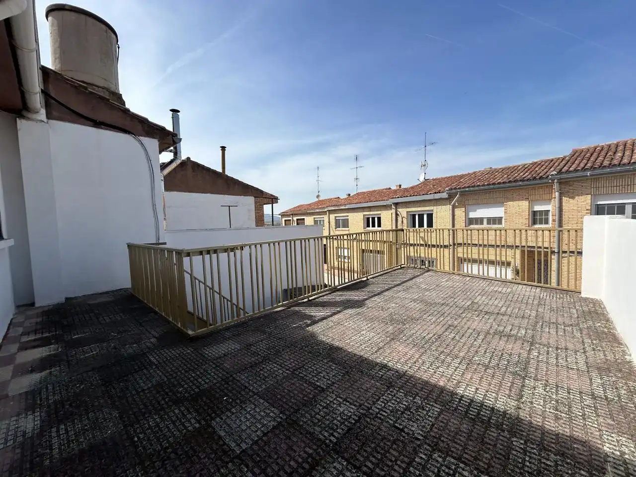 Terrassa de Casa adosada en venda en Cintruénigo amb Calefacció, Jardí privat i Terrassa