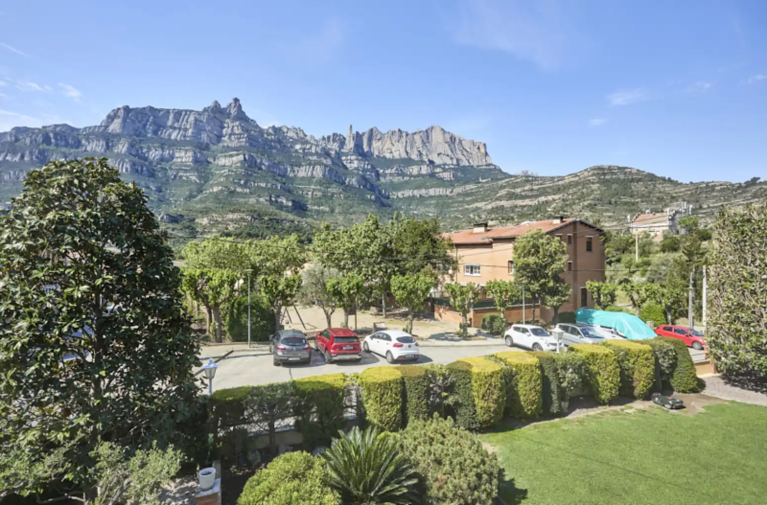 Vista exterior de Casa o chalet en venta en Monistrol de Montserrat con Aire acondicionado, Calefacción y Jardín privado