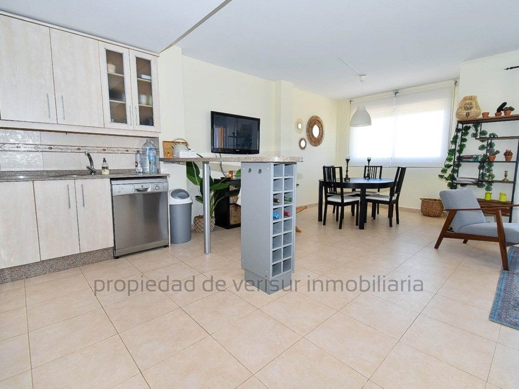 Kitchen of Duplex for sale in Águilas  with Air Conditioner, Terrace and Furnished