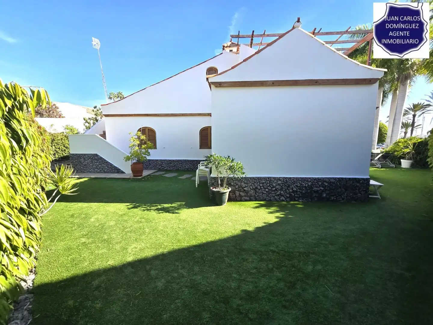 Jardín de Casa o chalet de alquiler en San Bartolomé de Tirajana con Aire acondicionado, Jardín privado y Terraza
