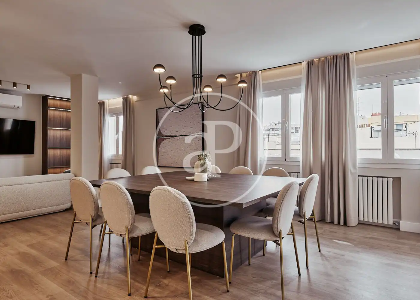 Dining room of Flat for sale in Madrid  with Air Conditioner, Heating and Terrace