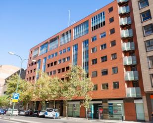 Exterior view of Flat for sale in  Zaragoza Capital  with Air Conditioner, Heating and Parquet flooring