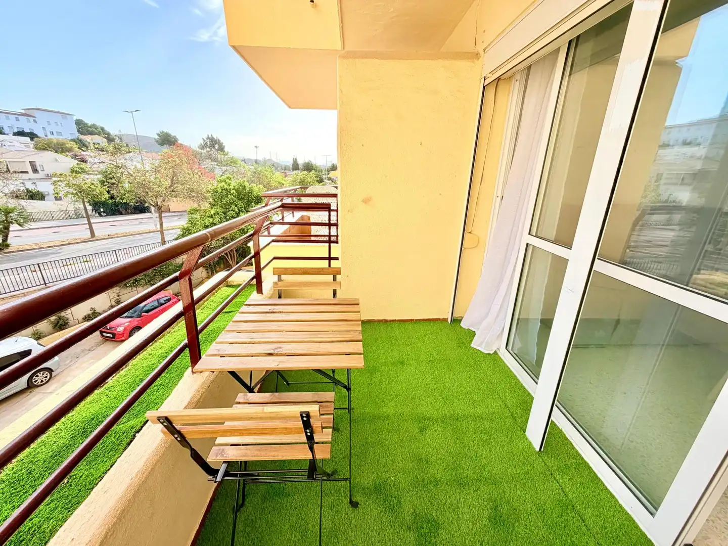 Balcony of Flat for share in Málaga  with Terrace and Furnished