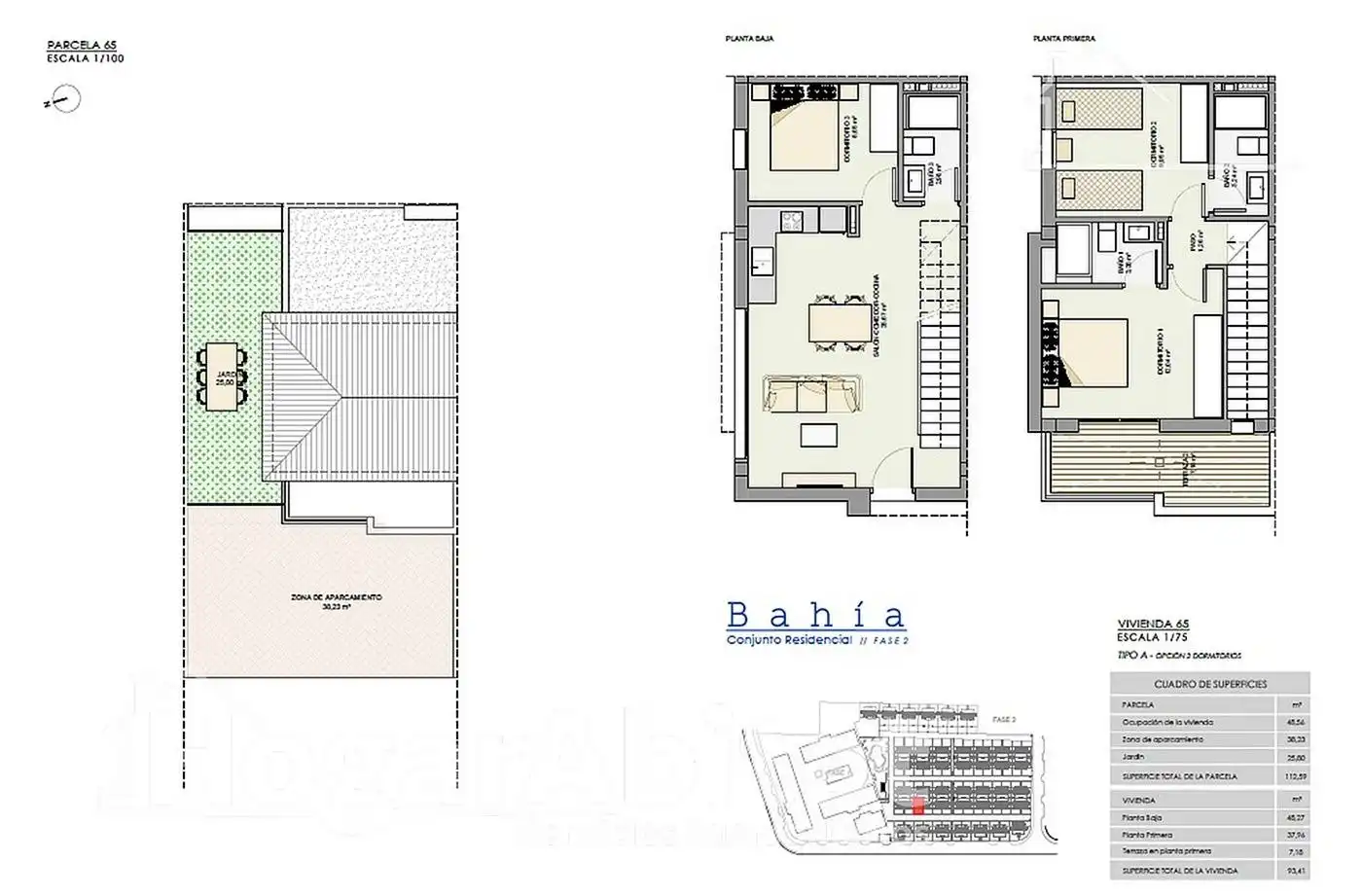 Casa adosada en venta en Calle antonia garcía andreu, Monte y Mar