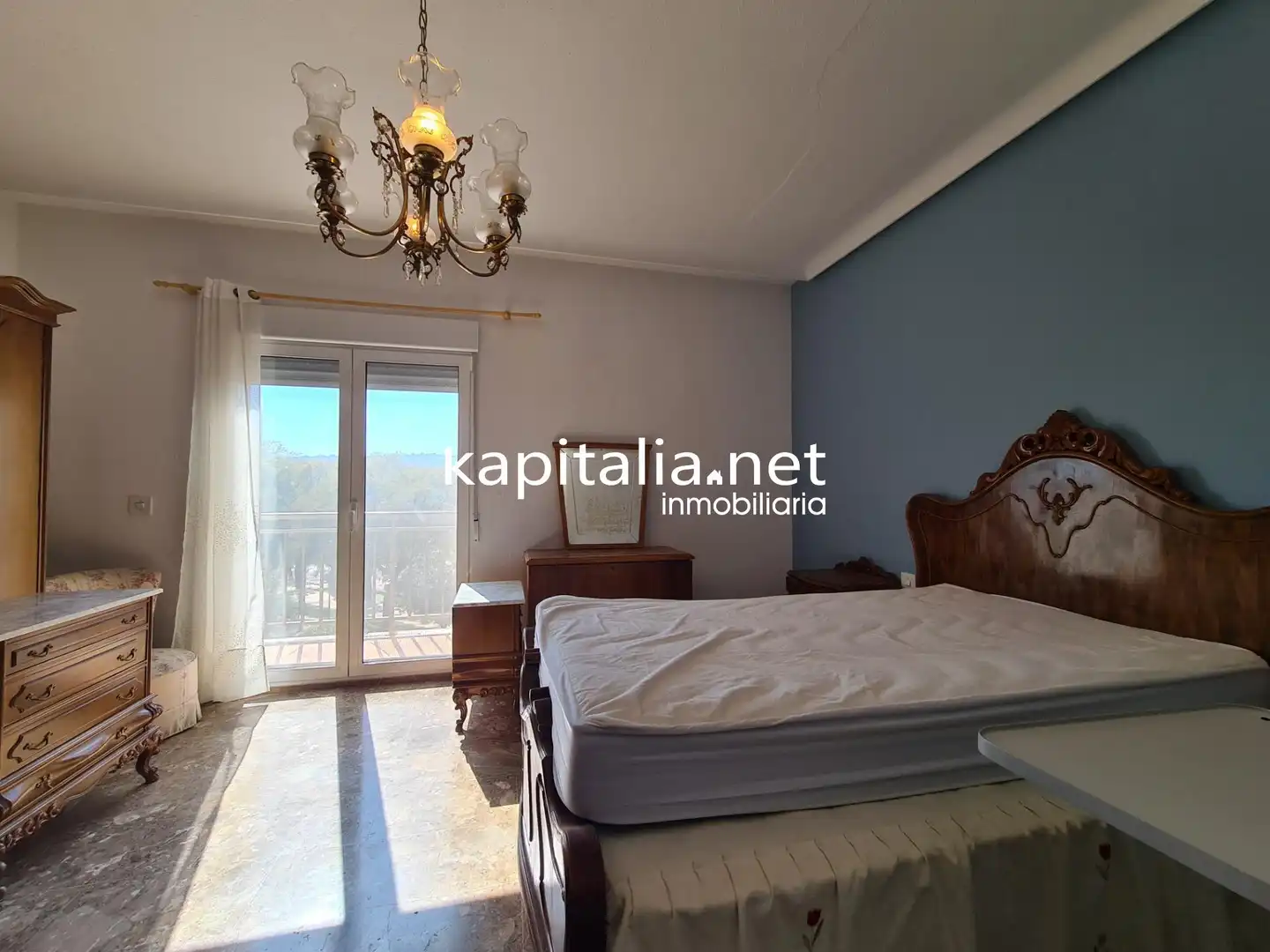 Schlafzimmer von Wohnung zum Verkauf in Aielo de Malferit mit Klimaanlage, Heizung und Terrasse