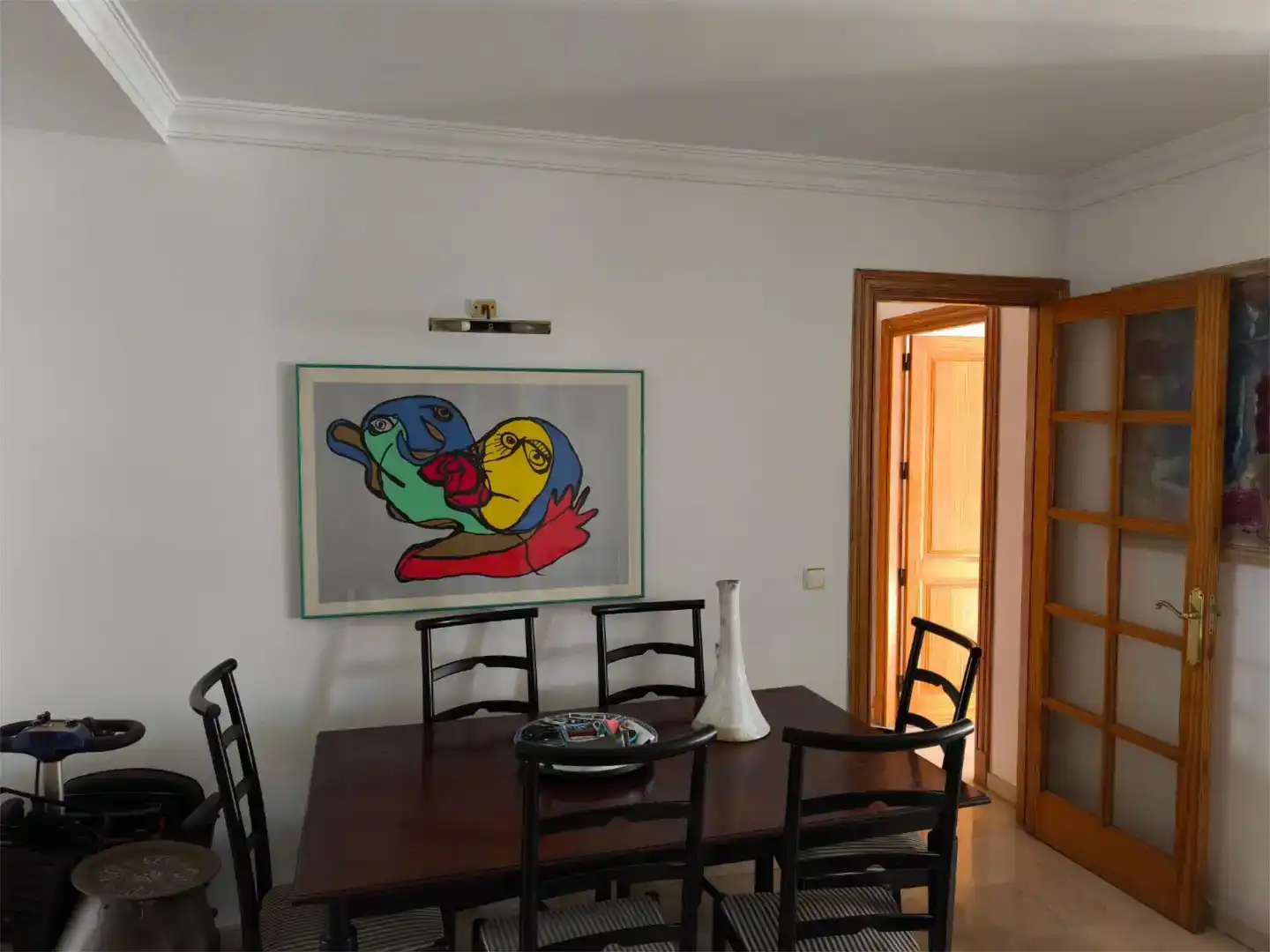 Dining room of Flat for sale in  Palma de Mallorca  with Air Conditioner and Balcony