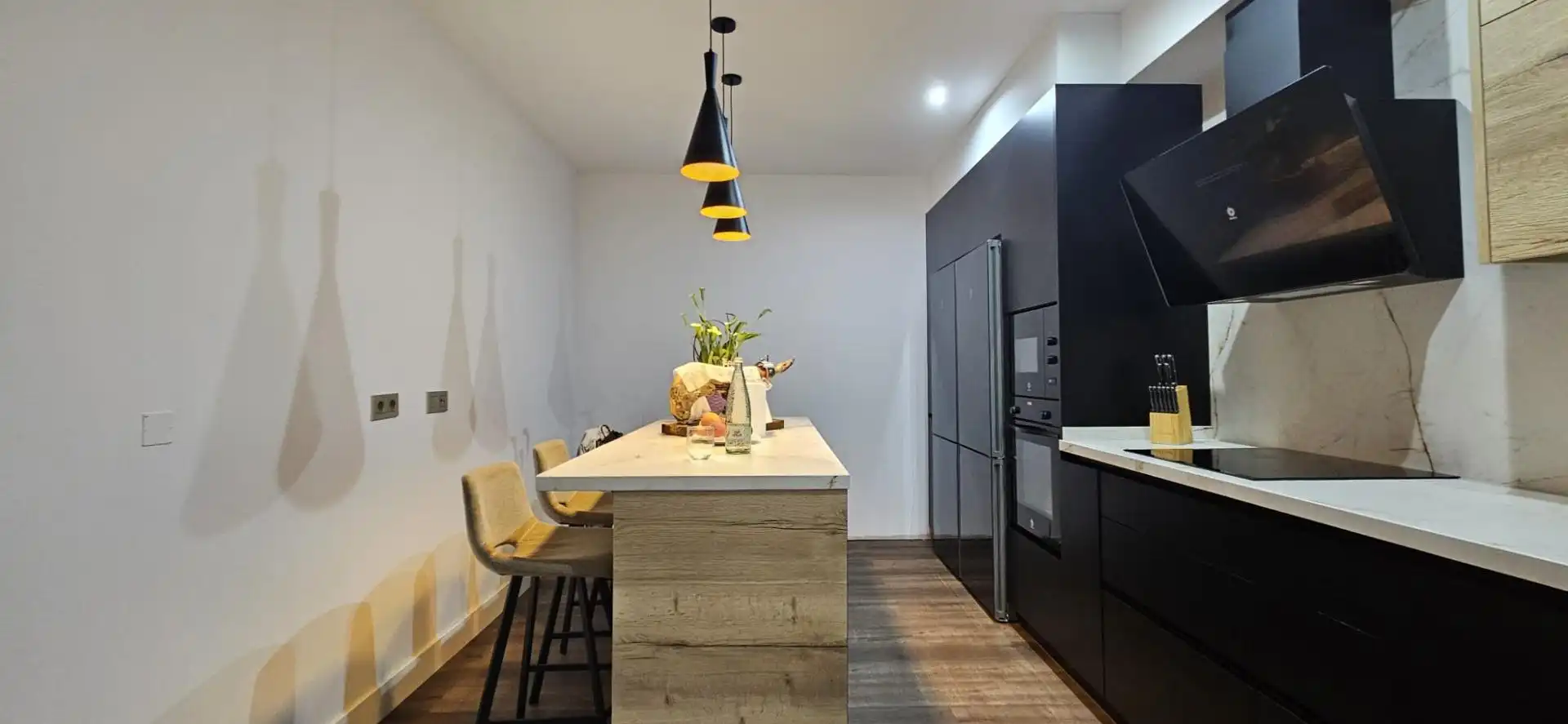 Kitchen of Flat for sale in El Ejido  with Air Conditioner, Terrace and Furnished