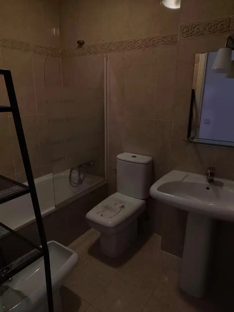Bathroom of Flat for sale in Velilla de San Antonio  with Heating, Terrace and Furnished