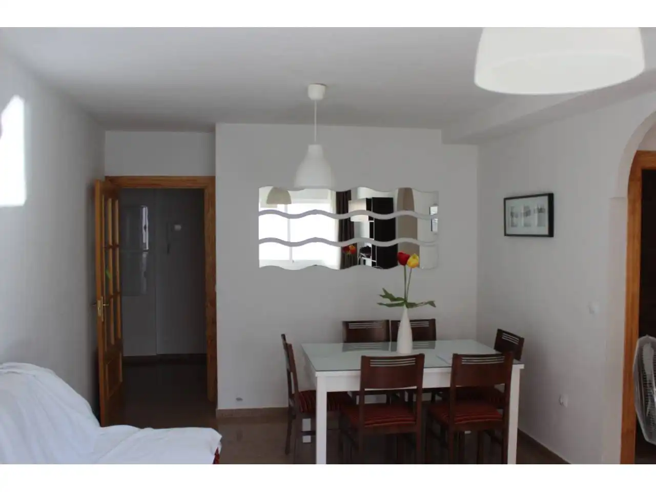 Esszimmer von Wohnung zur Miete in Las Gabias mit Klimaanlage, Heizung und Möbliert