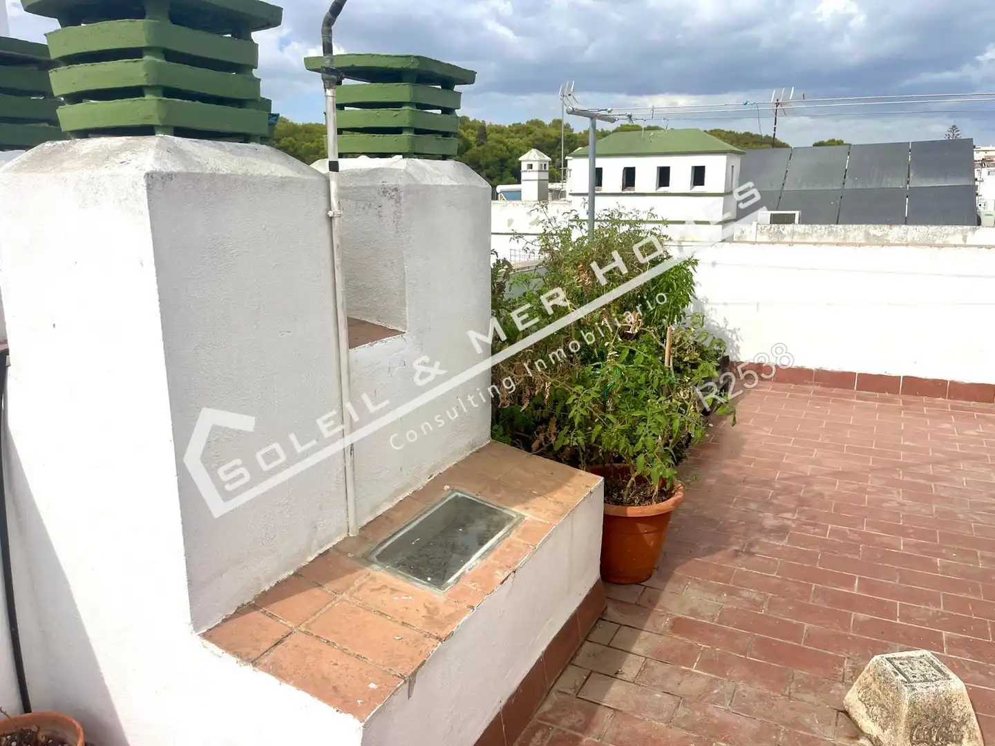 Terrasse von Maisonette zur Miete in El Puerto de Santa María mit Möbliert