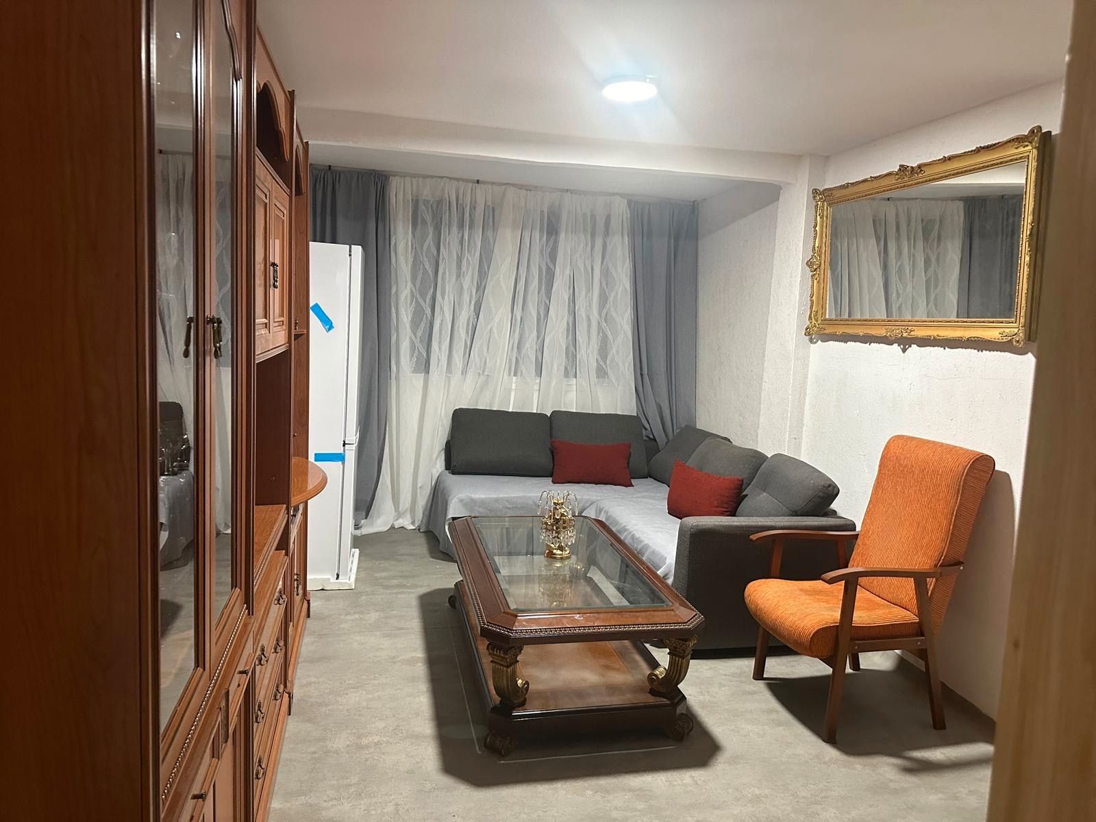 Sala d'estar de Pis en venda en Málaga Capital