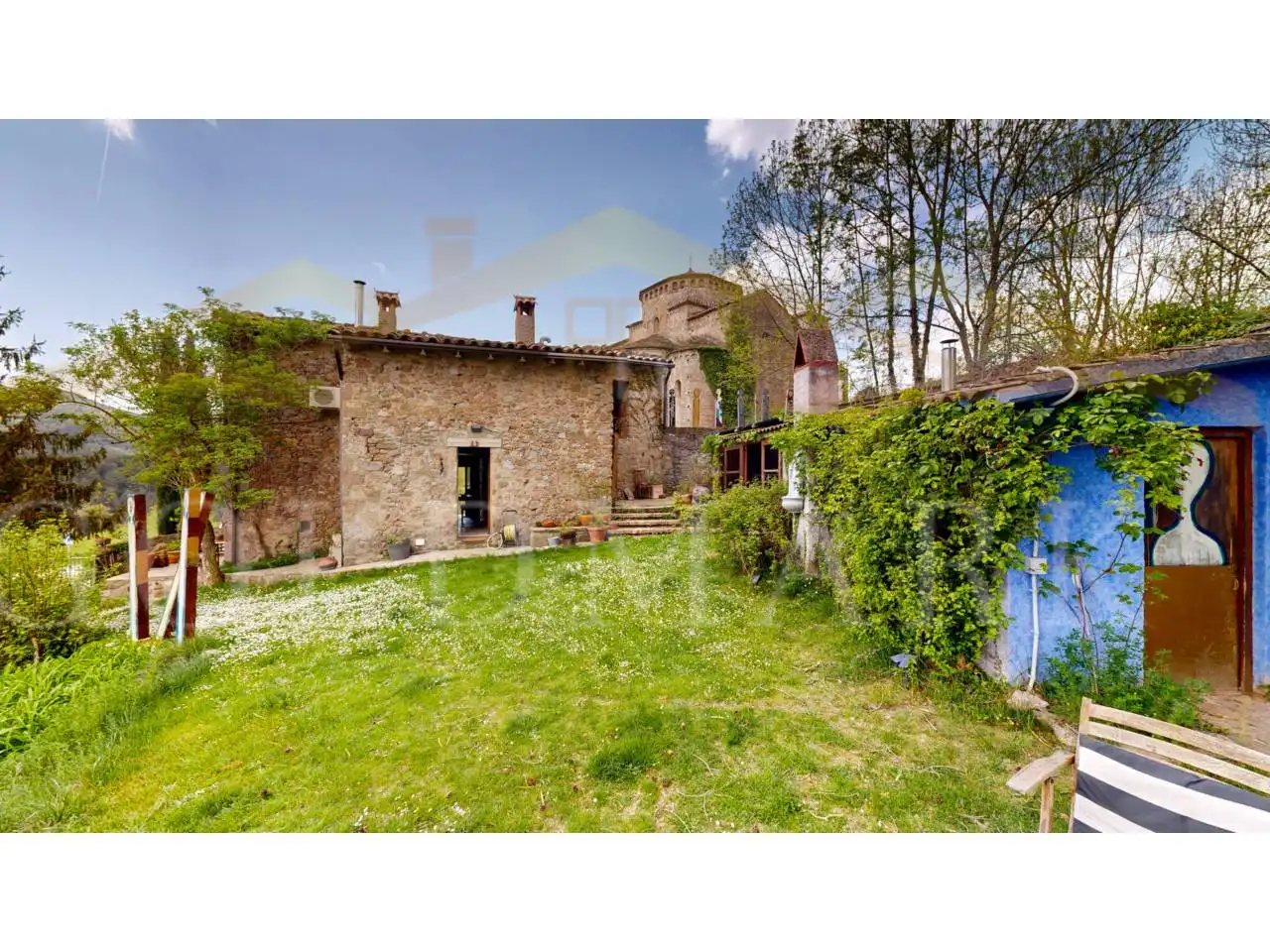 Jardín de Finca rústica en venta en Sant Jaume de Frontanyà con Calefacción y Jardín privado