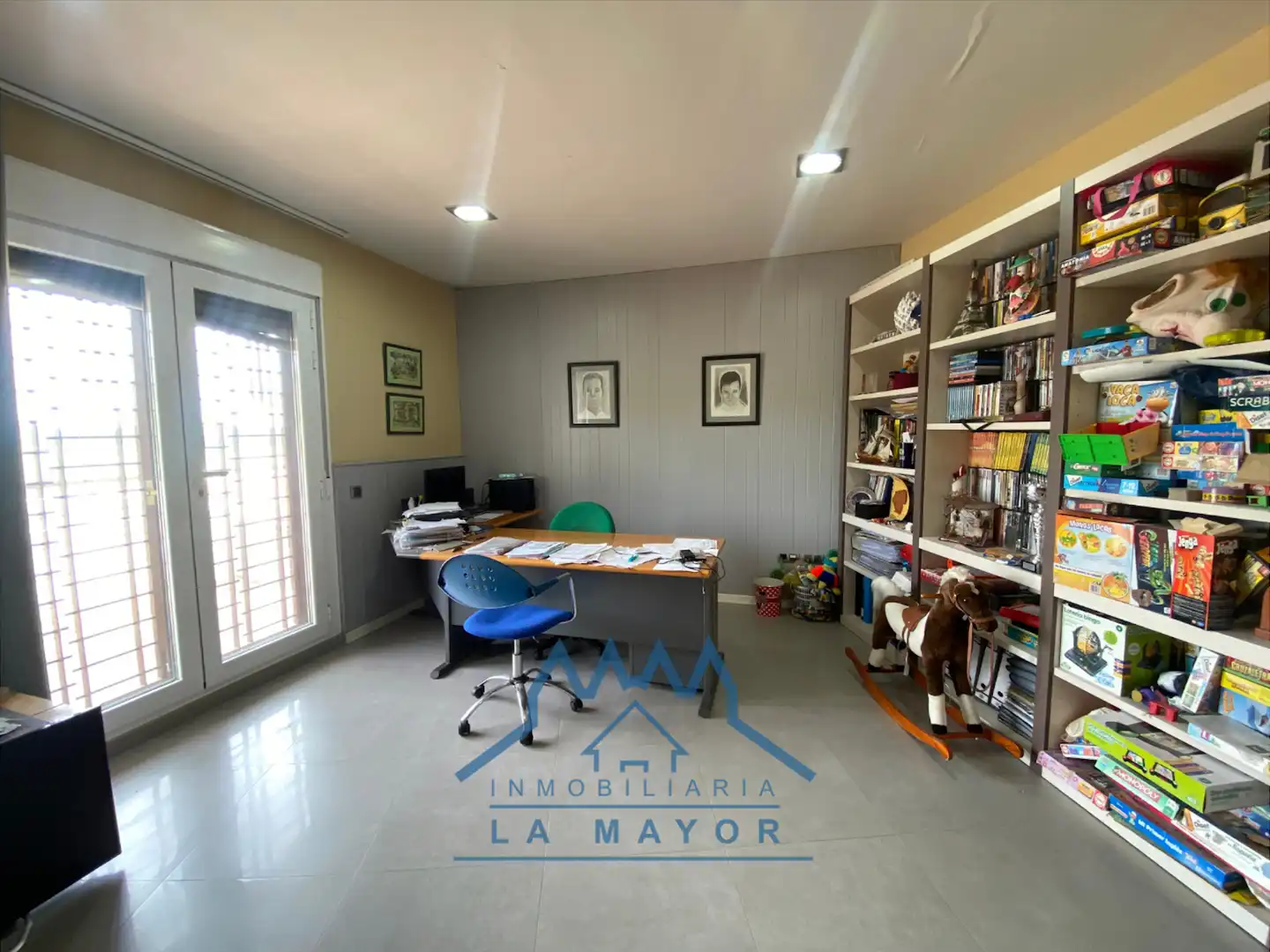 Living room of Houses for sale in Ciudad Real  with Air Conditioner, Private garden and Terrace