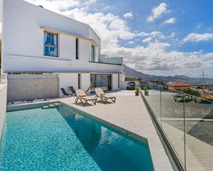 Exterior view of House or chalet to rent in Adeje  with Air Conditioner, Private garden and Terrace