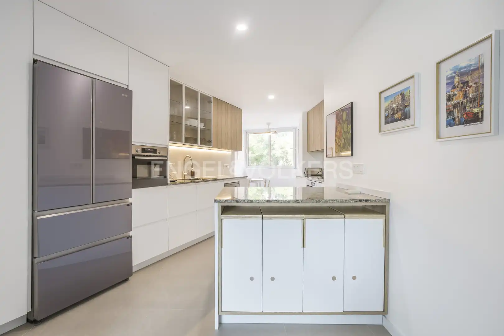 Cocina de Piso de alquiler en Madrid con Aire acondicionado, Calefacción y Amueblado