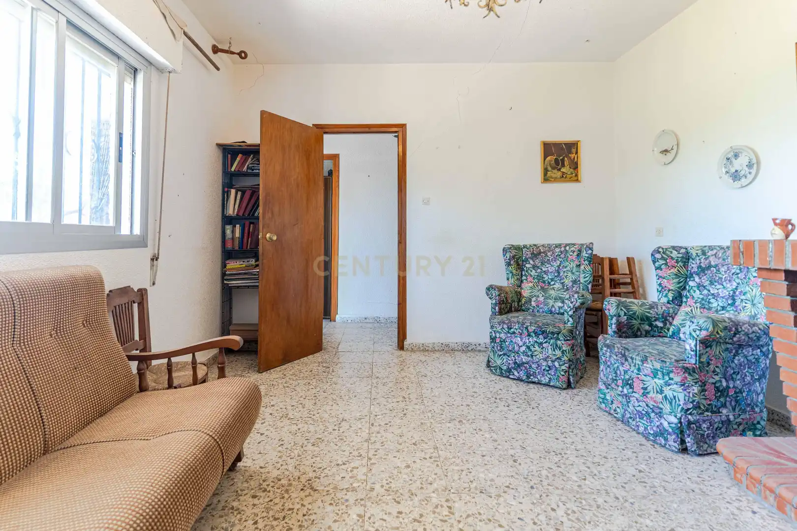 Sala de estar de Finca rústica en venta en Carataunas con Jardín privado, Trastero y Piscina