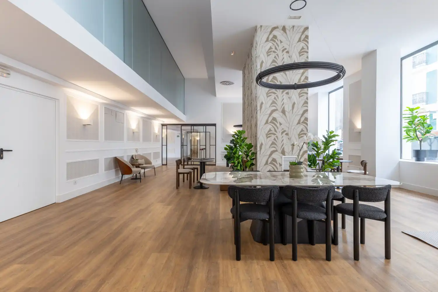 Comedor de Piso de alquiler en Valencia con Aire acondicionado, Calefacción y Jardín privado