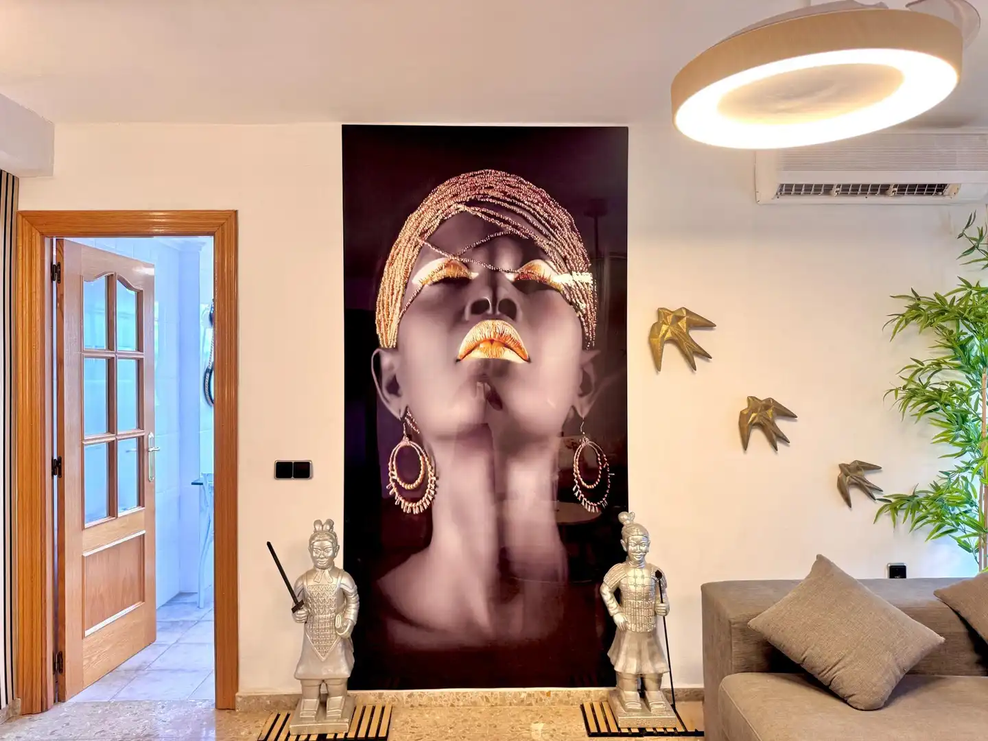 Sala de estar de Piso en venta en Godelleta con Aire acondicionado y Alarma