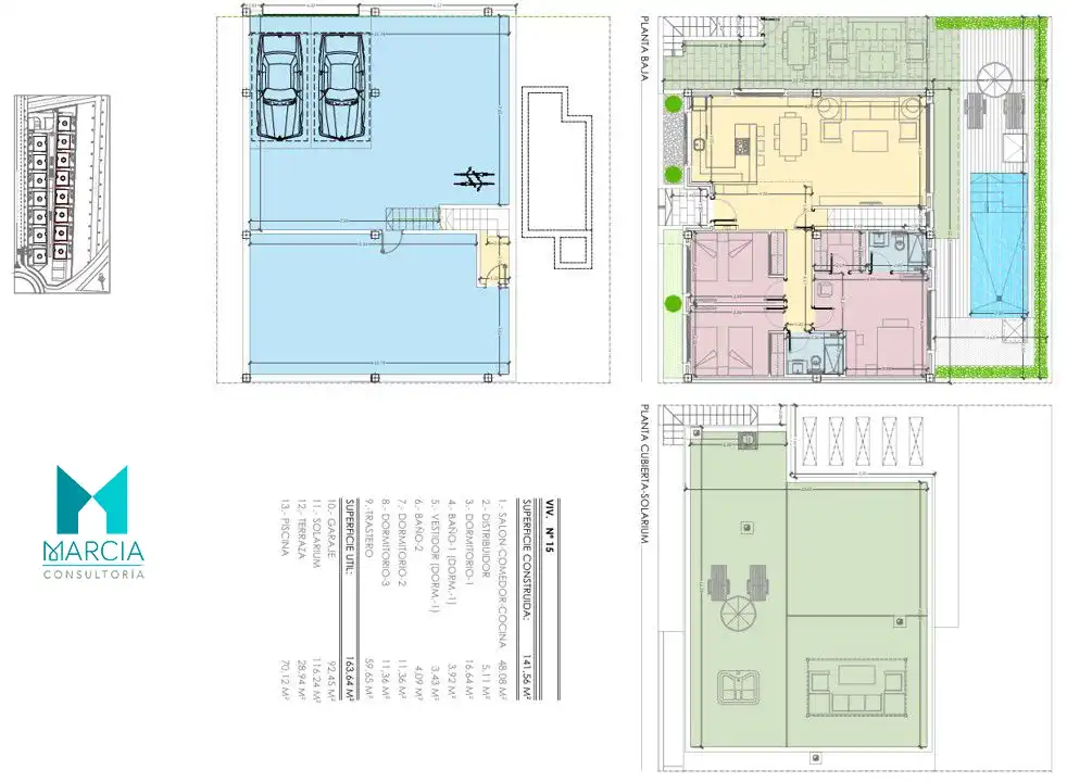 Villa mit Pool zum Verkauf in Nueva Torrevieja - Aguas Nuevas, imagen 6