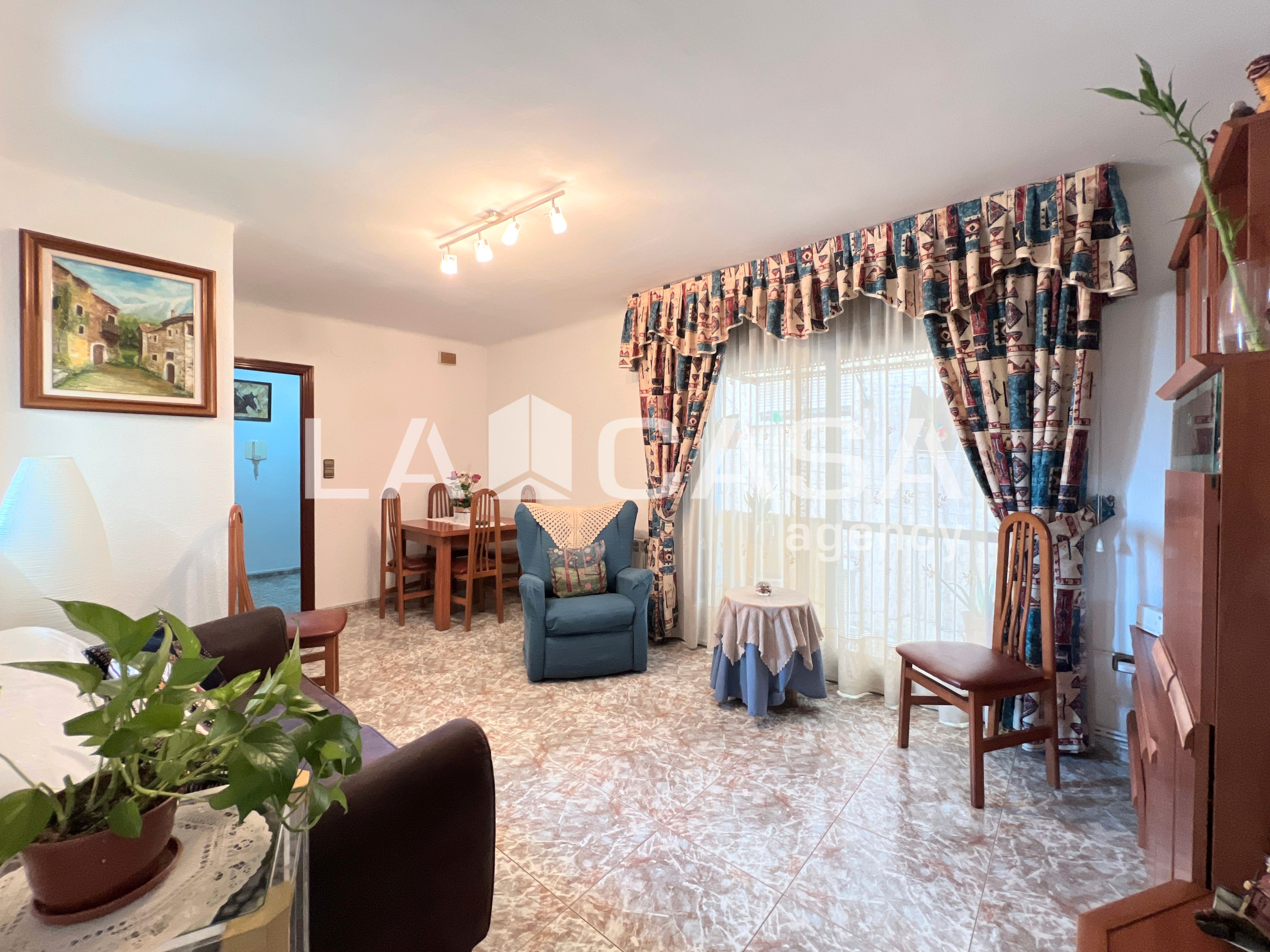 Sala de estar de Piso en venta en Badalona