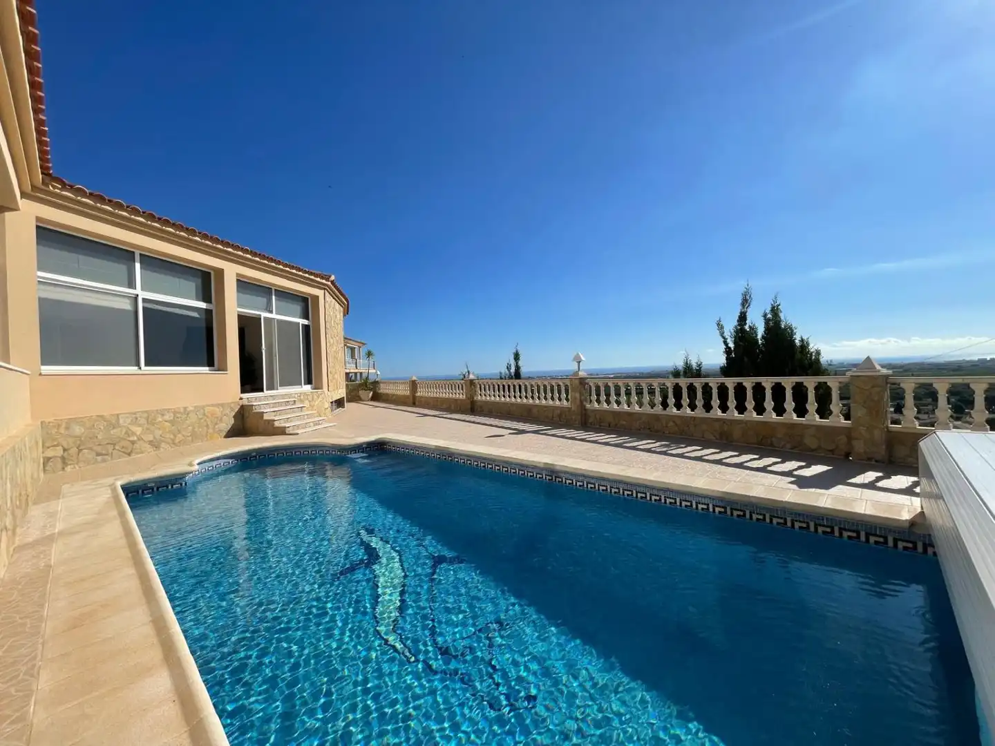 Swimming pool of Houses for sale in Vinaròs  with Air Conditioner, Terrace and Furnished