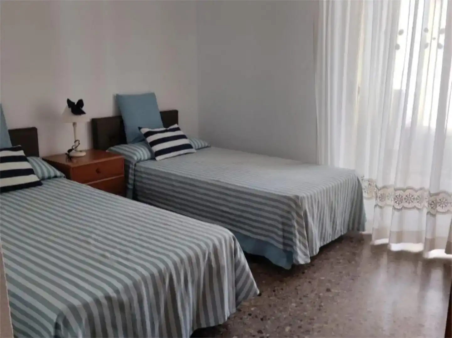 Schlafzimmer von Wohnung zur Miete in Cullera mit Schwimmbad und Balkon