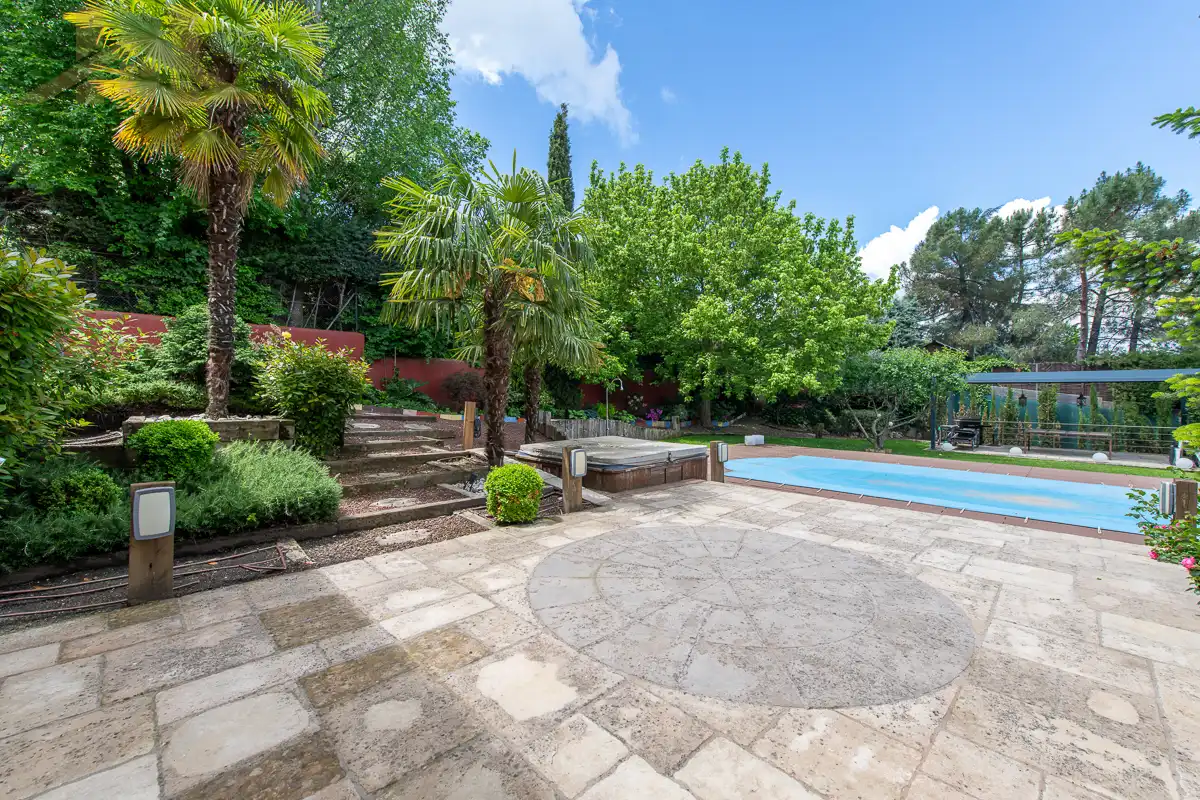 Terraza de Casa o chalet en venta en Tres Cantos con Aire acondicionado, Calefacción y Jardín privado