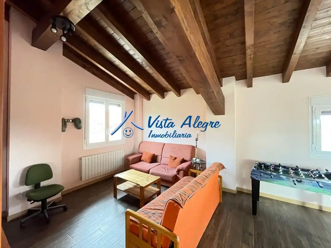 Sala de estar de Casa o chalet en venta en Galbárruli con Calefacción, Parquet y Amueblado