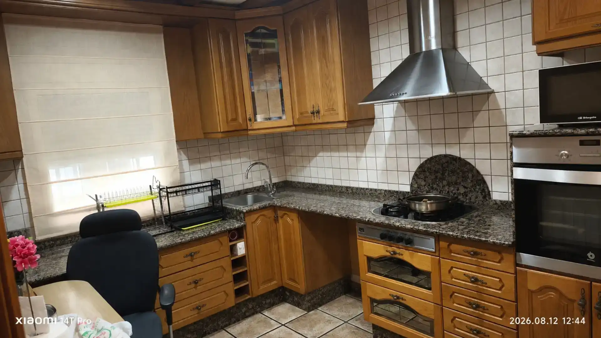Cocina de Casa adosada en venta en Badalona con Aire acondicionado
