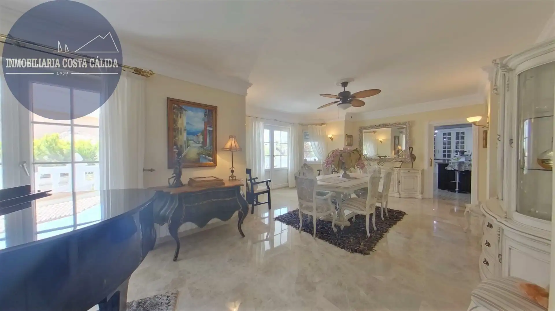 Dining room of Houses for sale in Águilas  with Air Conditioner, Heating and Private garden