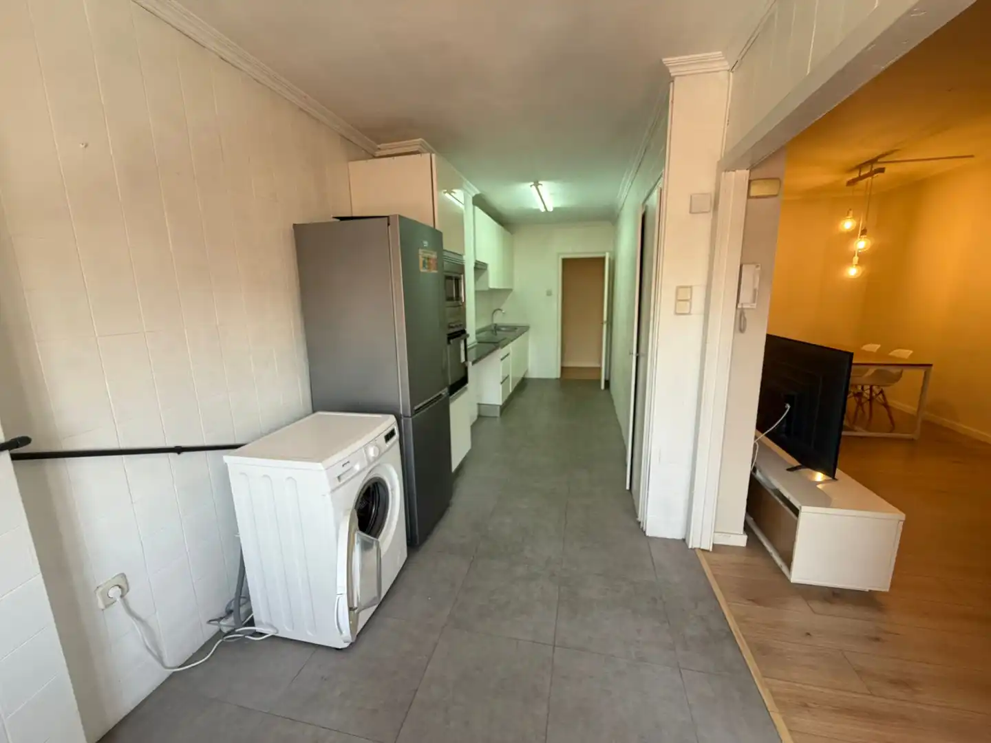 Kitchen of Flat for rent in Lleida  with Heating, Parquet flooring and Furnished