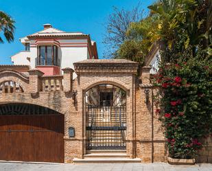 Exterior view of House or chalet for sale in Marbella  with Private garden, Terrace and Swimming Pool