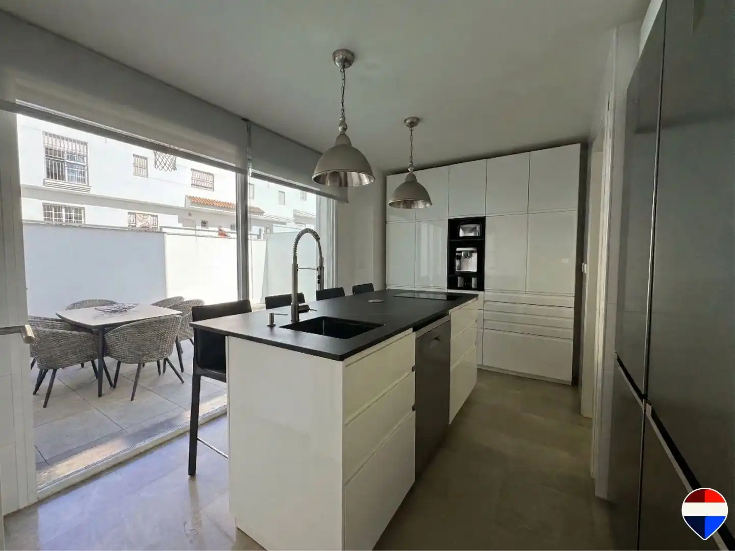 Kitchen of Detached homes for sale in Mairena del Aljarafe  with Air Conditioner, Terrace and Storage room