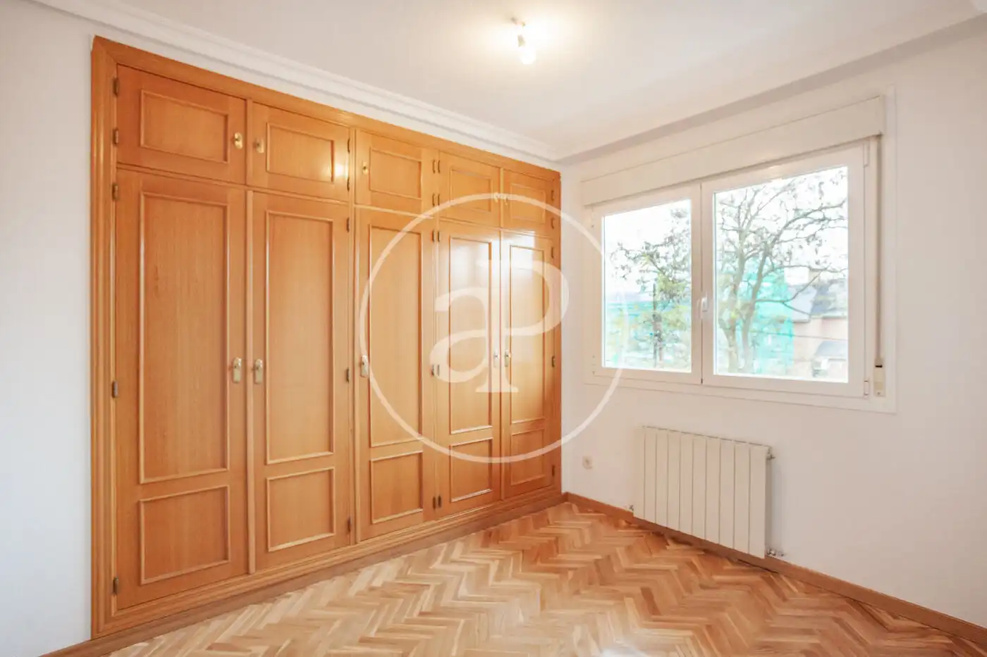 Bedroom of Houses for rent in Madrid  with Air Conditioner, Heating and Private garden