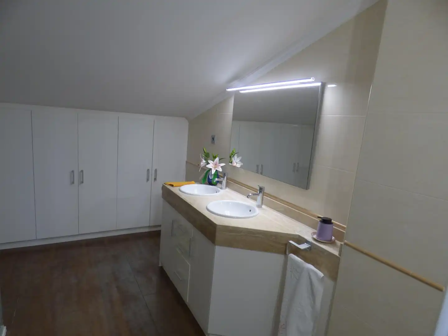 Baño de Dúplex en venta en Malgrat de Mar con Parquet, Terraza y Balcón