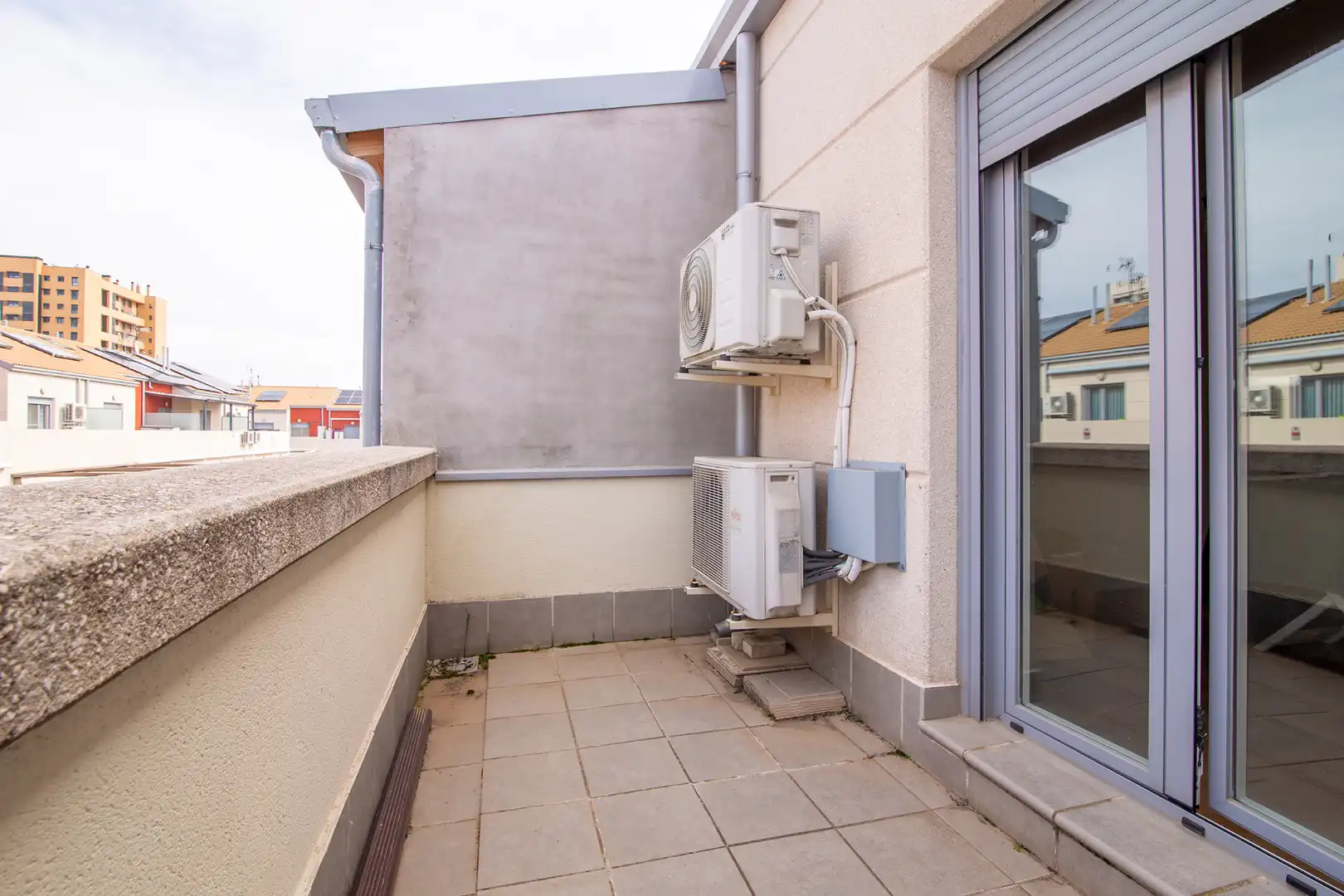 Balcony of Houses for sale in Móstoles  with Air Conditioner, Heating and Terrace