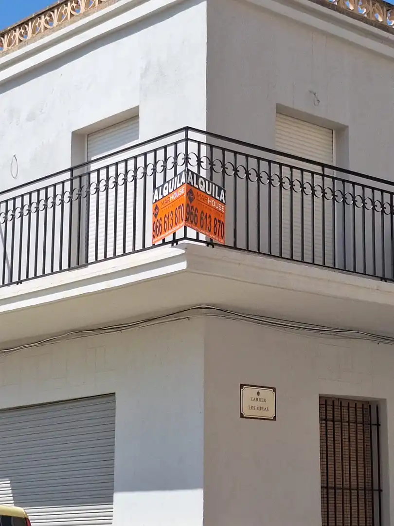 Terraza de Piso de alquiler en Elche / Elx con Aire acondicionado y Balcón