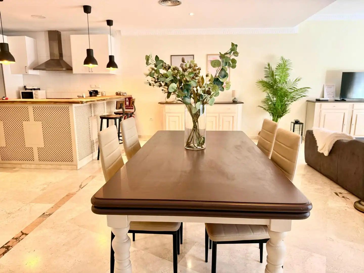 Esszimmer von Maisonette zur Miete in Marbella mit Schwimmbad, Möbliert und Gemeinschaftspool