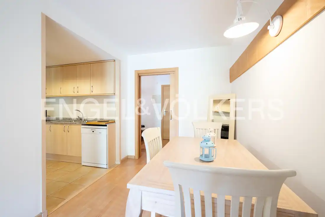 Cocina de Planta baja en venta en Ordino con Calefacción, Parquet y Trastero