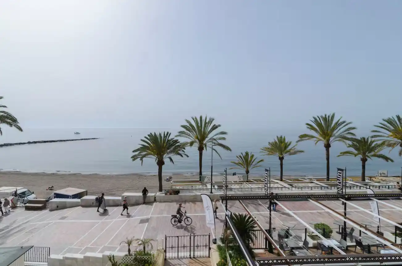 Exterior view of Apartments for rent in Marbella  with Air Conditioner, Heating and Parquet flooring