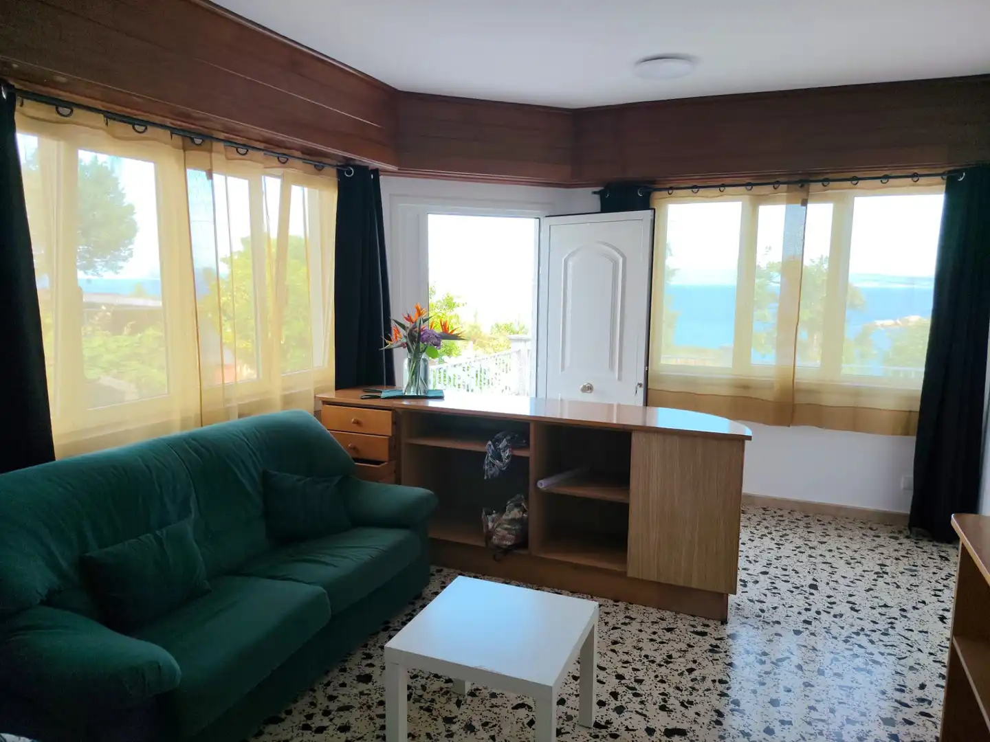Living room of Apartments for rent in Ribeira  with Terrace, Furnished and Oven
