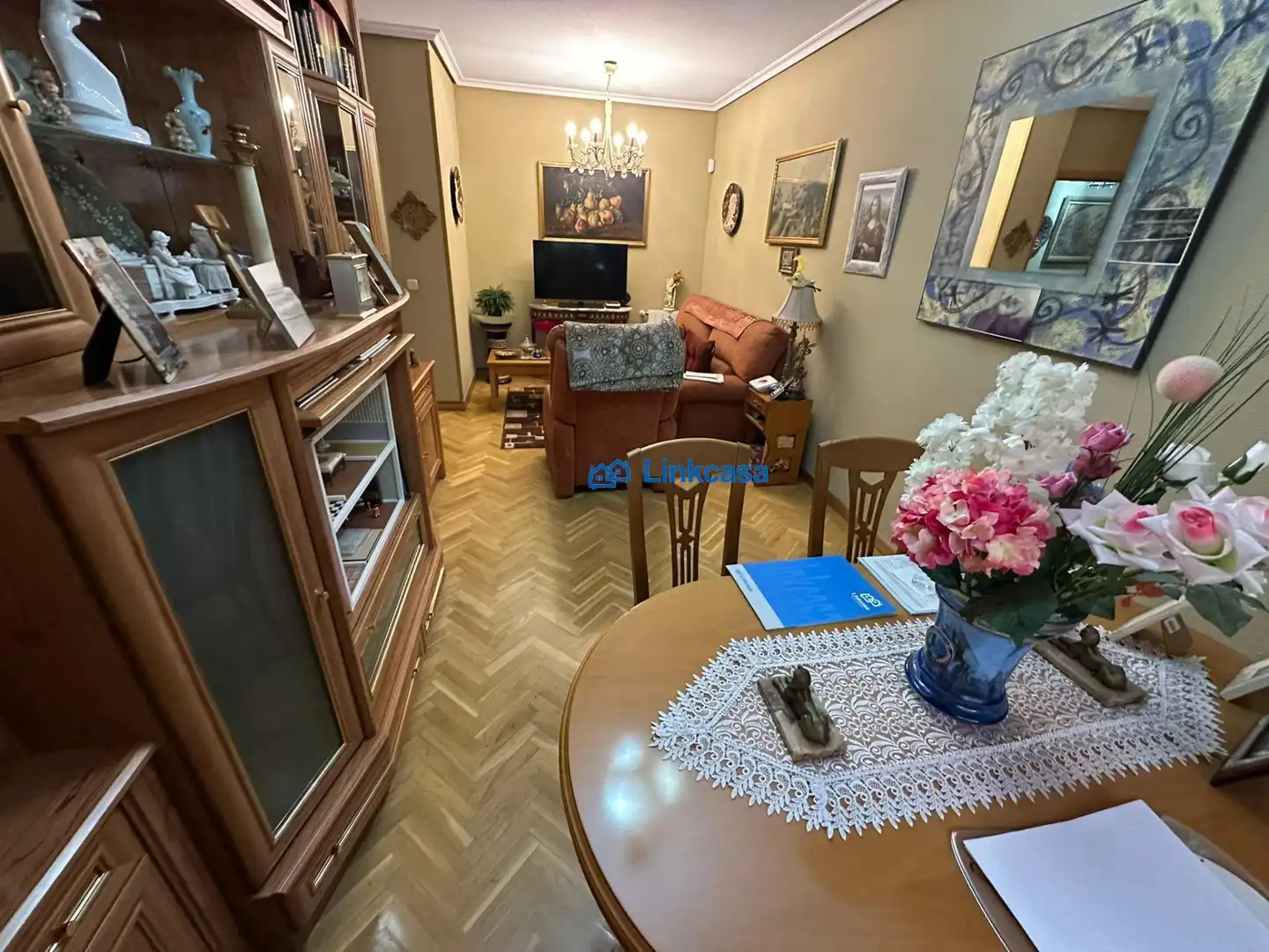 Sala de estar de Piso en venta en Madrid con Aire acondicionado, Calefacción y Parquet