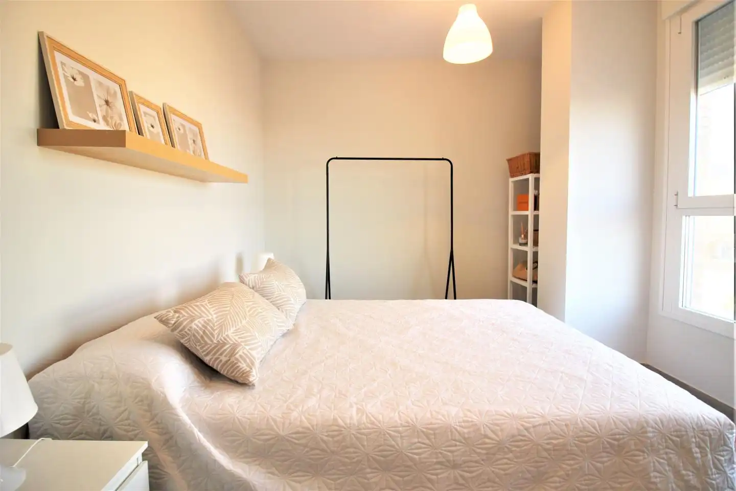 Bedroom of Flat for rent in Roquetas de Mar  with Terrace, Furnished and Community pool