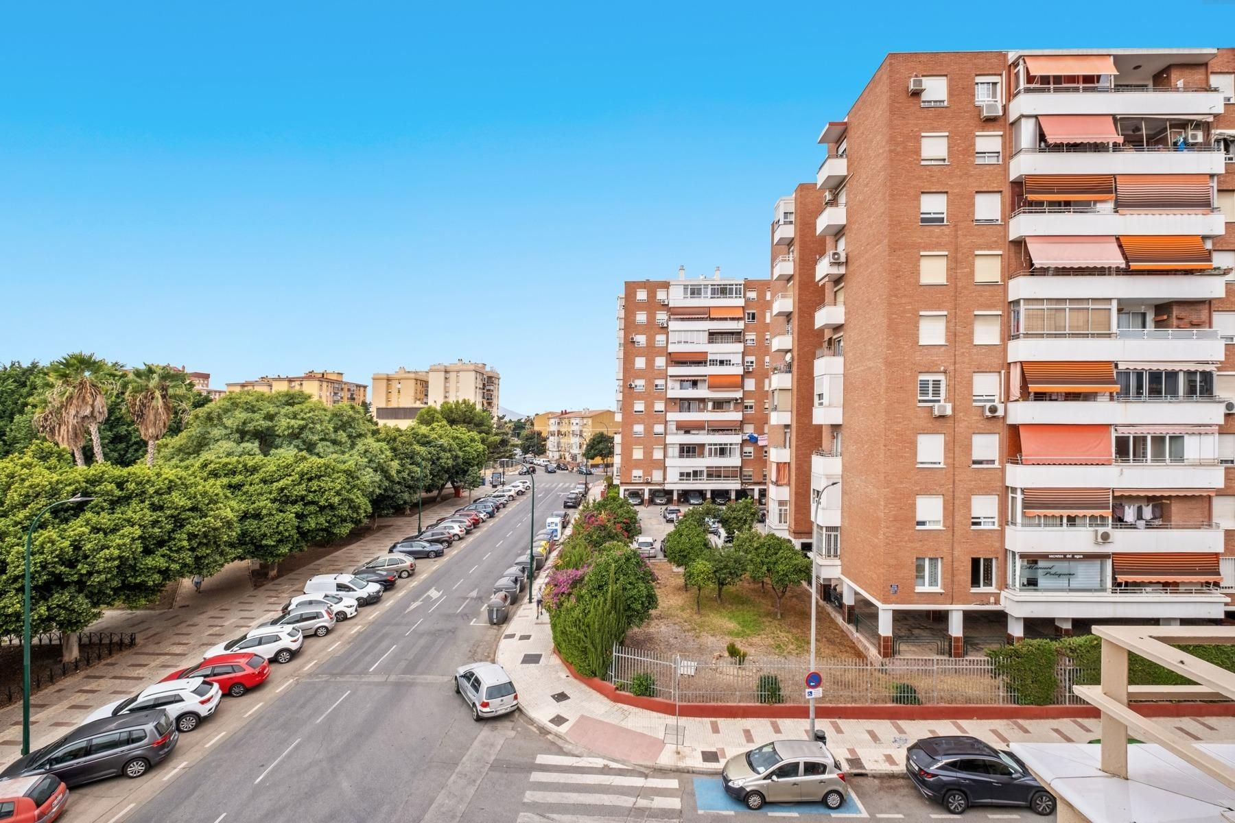 Vista exterior de Pis en venda en Málaga Capital amb Aire condicionat, Terrassa i Traster