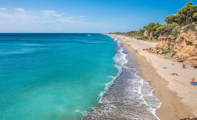 Exterior view of Single-family semi-detached for sale in Mont-roig del Camp  with Private garden, Swimming Pool and Balcony