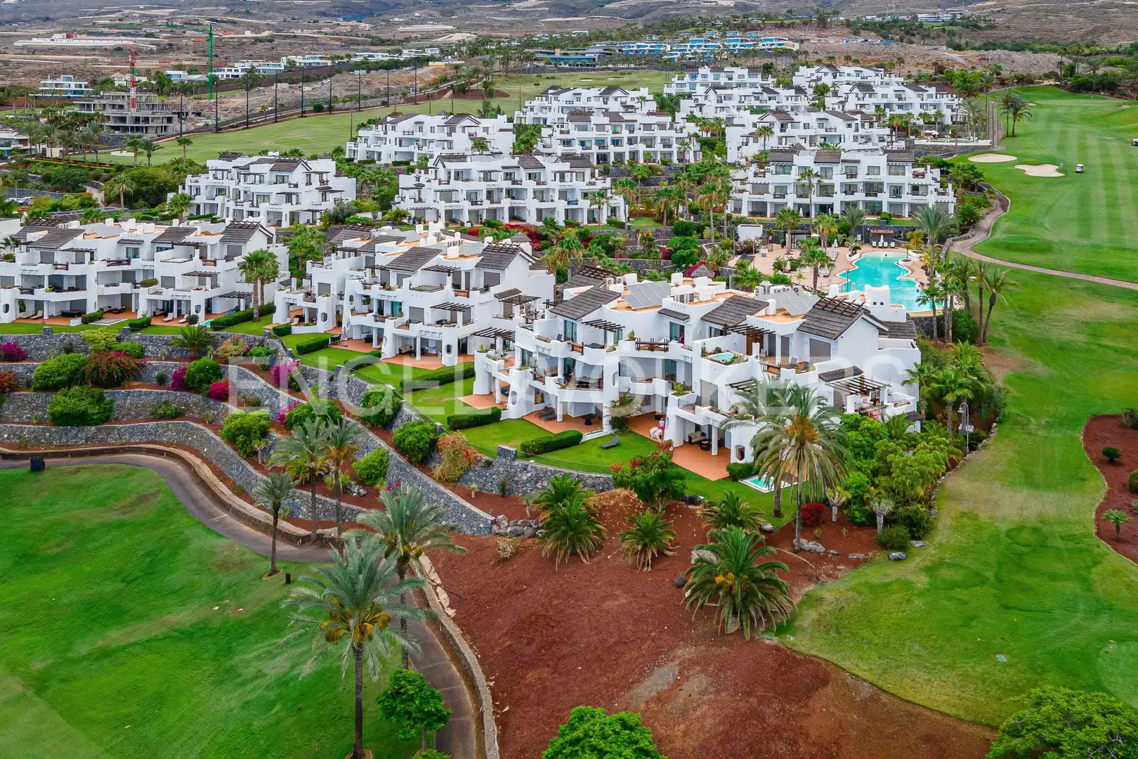 Vista exterior de Piso en venta en Guía de Isora con Aire acondicionado, Terraza y Piscina