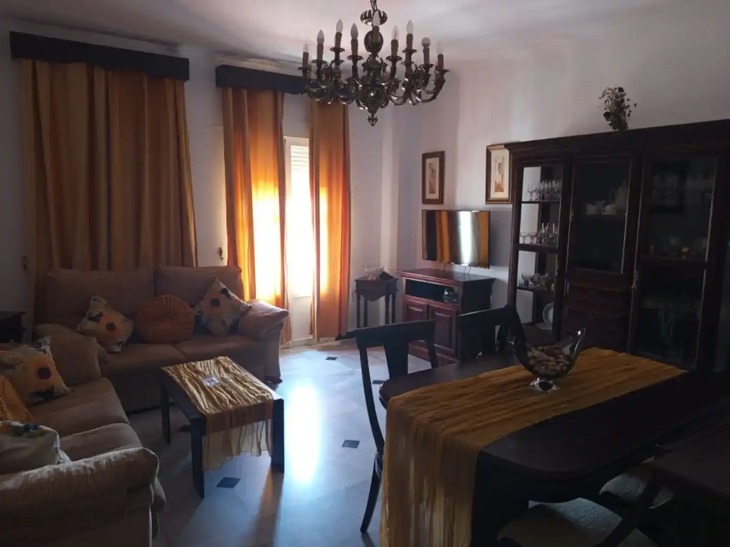 Living room of Flat for rent in Arcos de la Frontera  with Air Conditioner and Balcony