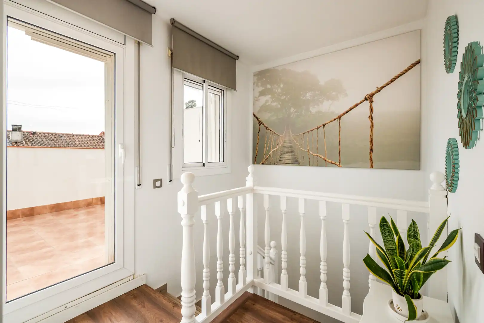 Terraza de Casa adosada en venta en Viladecans con Aire acondicionado, Calefacción y Parquet